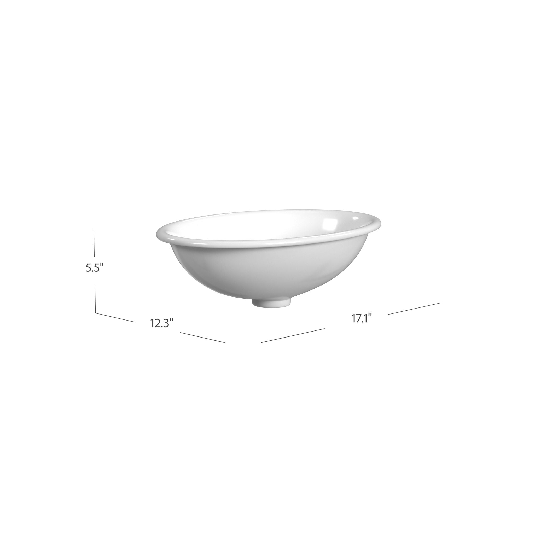 Mini Oval Drop-In Sink |  Sink |  Cheviot USD |  Cheviot.