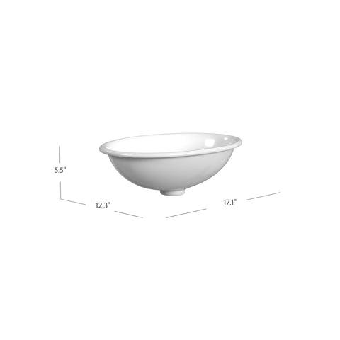 Mini Oval Drop-In Sink |  Sink |  Cheviot USD |  Cheviot.
