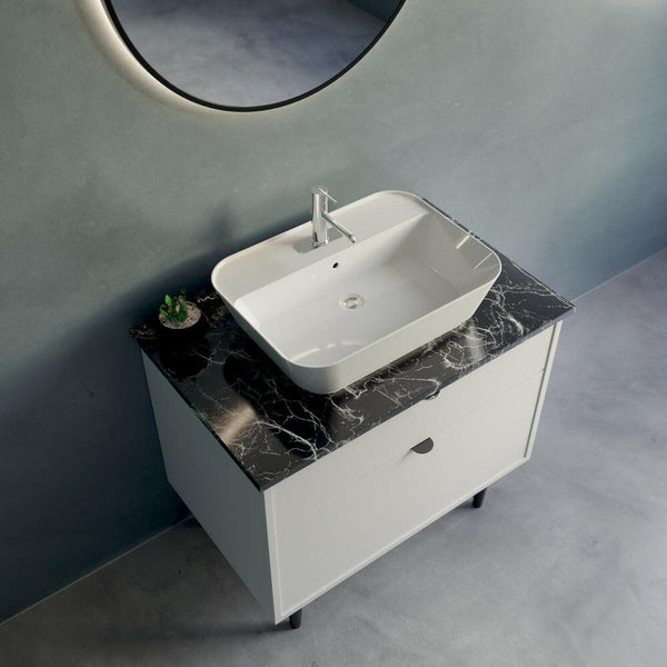 Element  Vessel Sink - With Faucet Holes by Cheviot