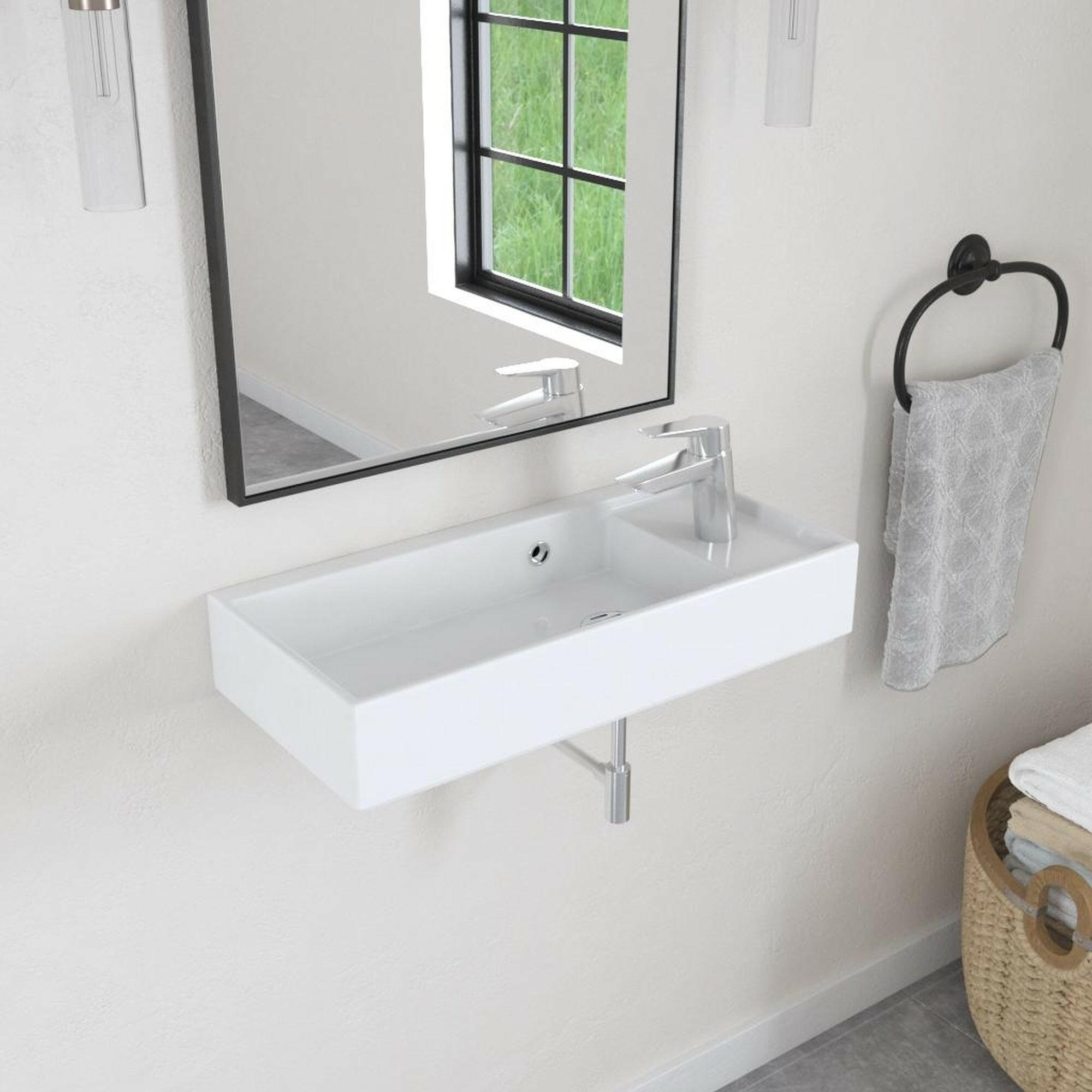 Integra Hand Rinse Basin - Right Hand Faucet