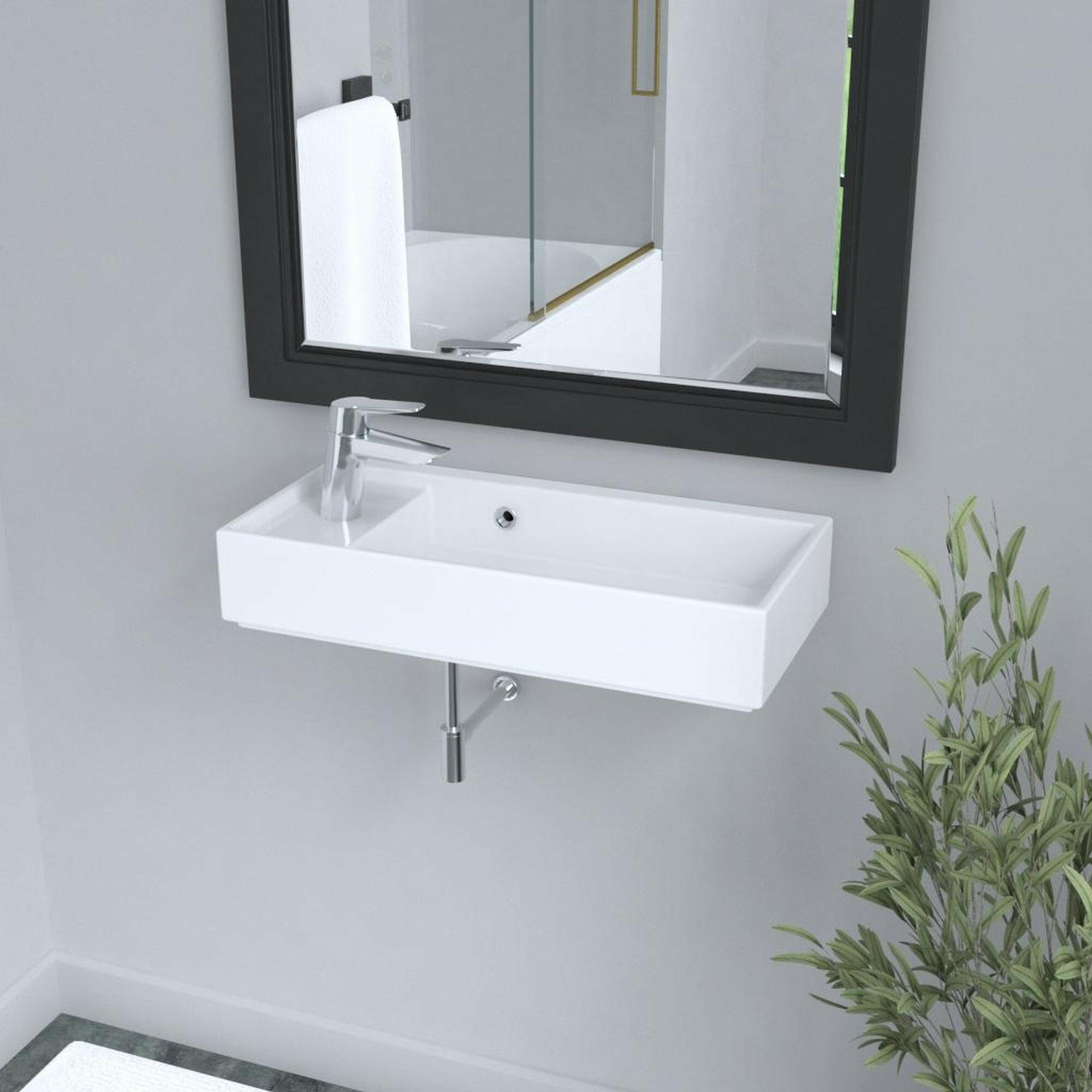 Integra Hand Rinse Basin - Left Hand Faucet