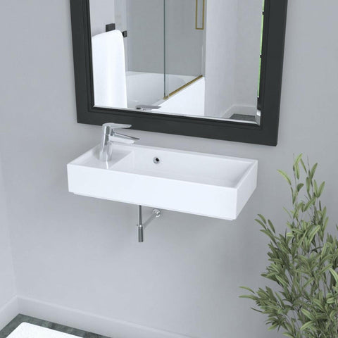 Integra Hand Rinse Basin - Left Hand Faucet Integra Hand Rinse Basin - Left Hand Faucet