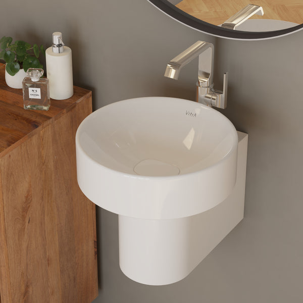 Metropole Wall Mount Sink by Cheviot