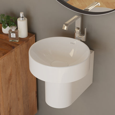 Metropole Wall Mount Sink by Cheviot