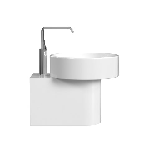 Metropole Wall Mount Sink by Cheviot