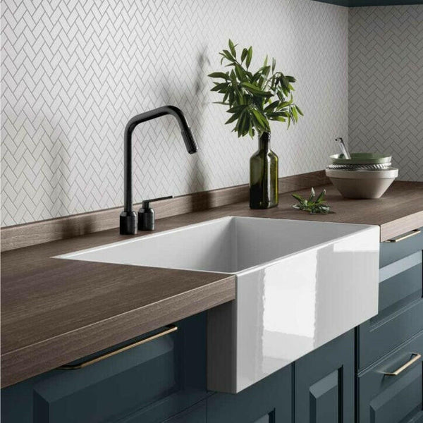 Adria Fireclay Kitchen Sink |  Kitchen Sink |  Cheviot USD |  Cheviot.