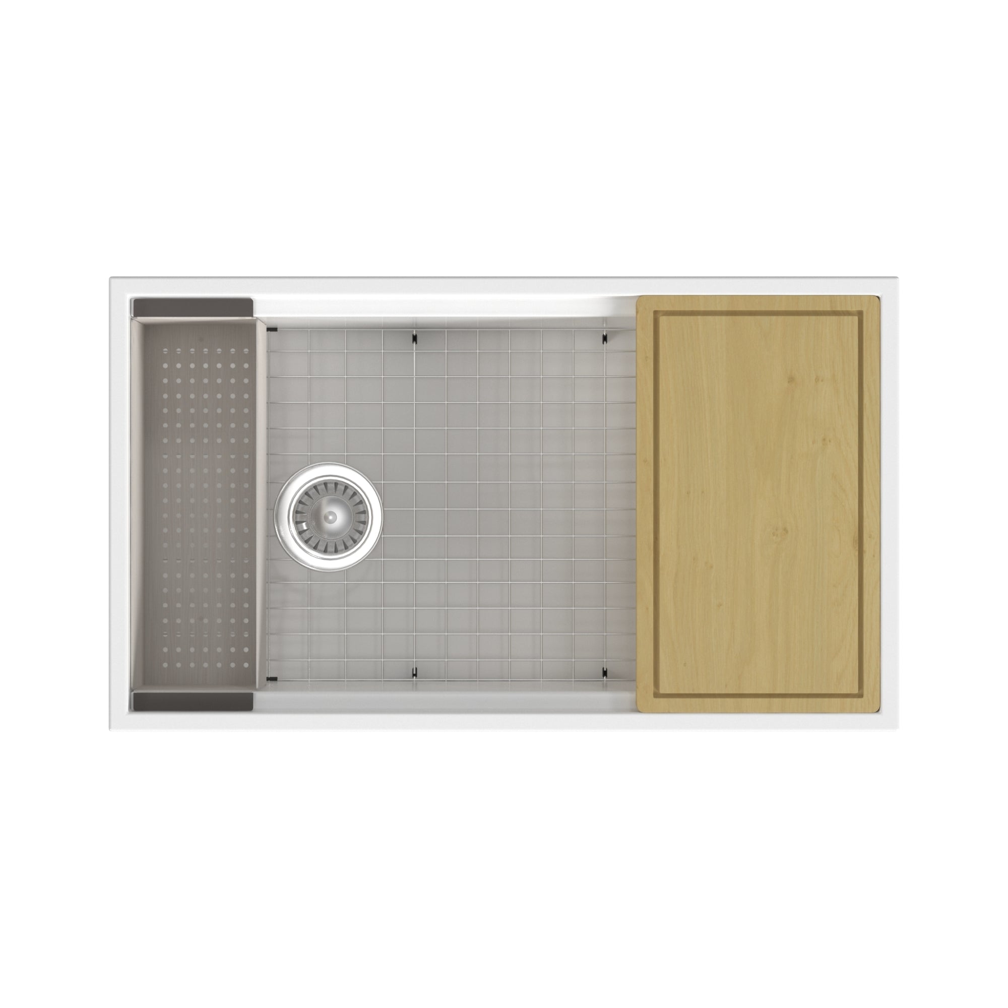 Ducasse Fireclay Kitchen Workstation |  Kitchen Sink |  Cheviot USD |  Cheviot.