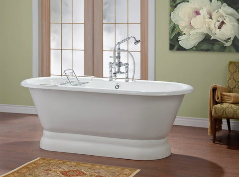 Regal Cast Iron Bathtub with Pedestal |  Bathtub |  Cheviot USD |  Cheviot.