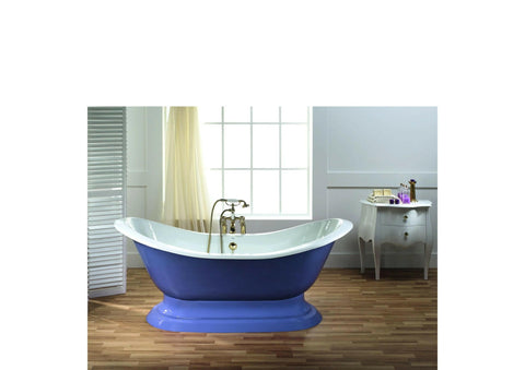 Regency Cast Iron Bathtub with Pedestal |  Bathtub |  Cheviot USD |  Cheviot.