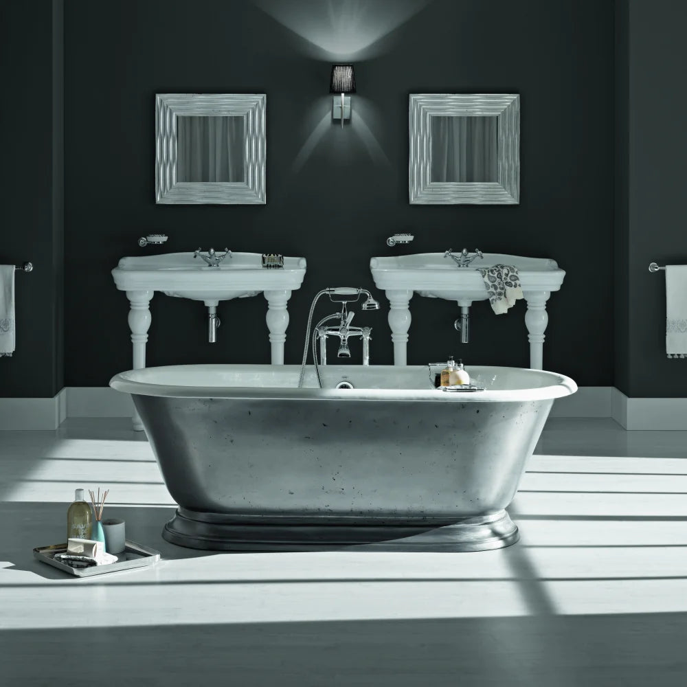 Sandringham Burnished Cast Iron Bathtub