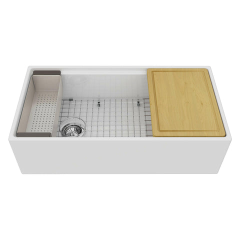Ducasse Fireclay Kitchen Workstation |  Kitchen Sink |  Cheviot USD |  Cheviot.