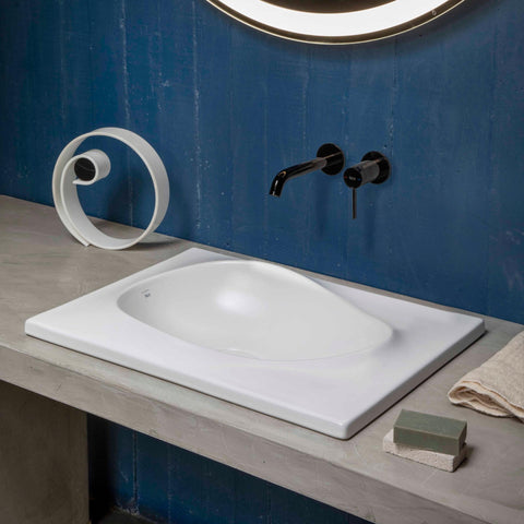 Ruy Ohtake Semi-Recessed Sink by Cheviot