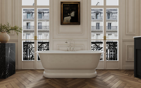 Regal Cast Iron Bathtub with Pedestal