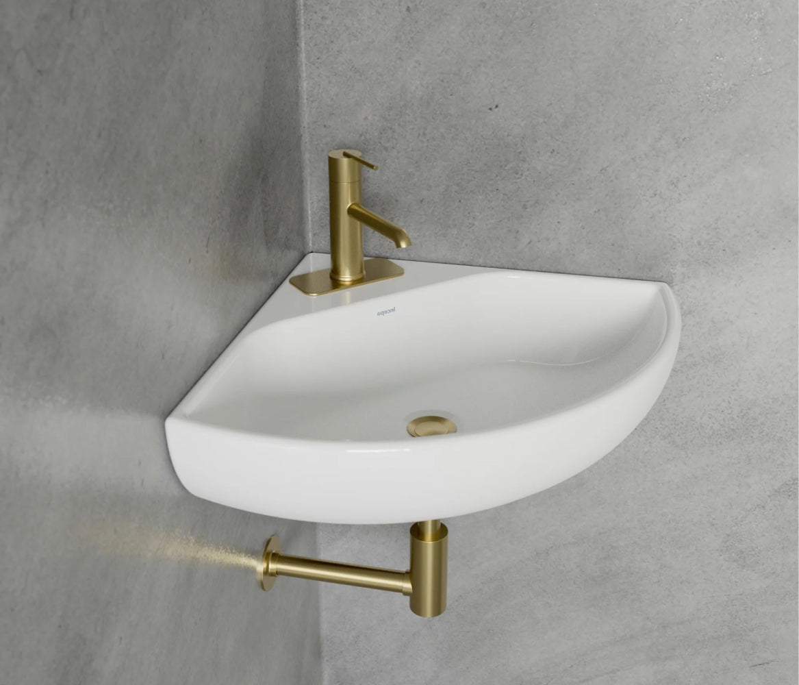 Angle Corner Wall Mount Sink