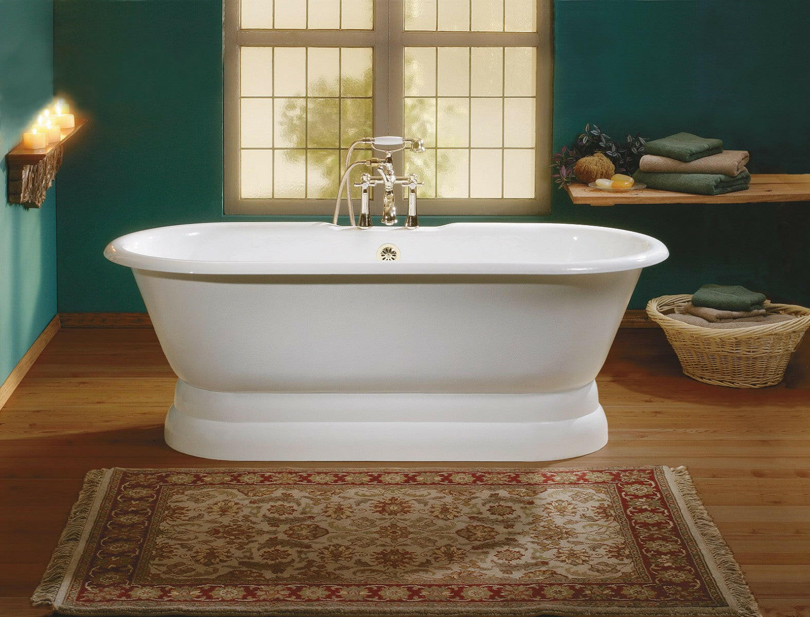 Regal Cast Iron Bathtub with Pedestal |  Bathtub |  Cheviot USD |  Cheviot.