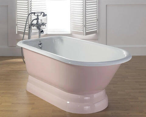 Traditional Cast Iron Bathtub with Pedestal |  Bathtub |  Cheviot USD |  Cheviot.