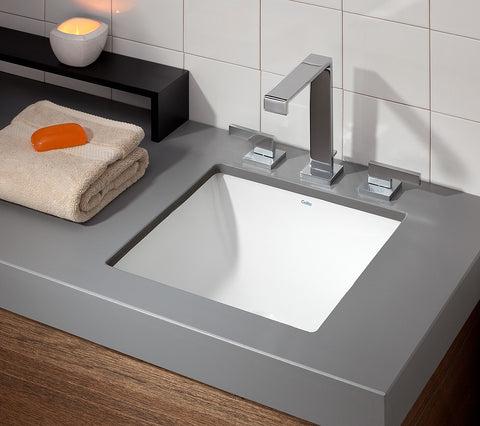 Square Drop-In/Undermount Sink