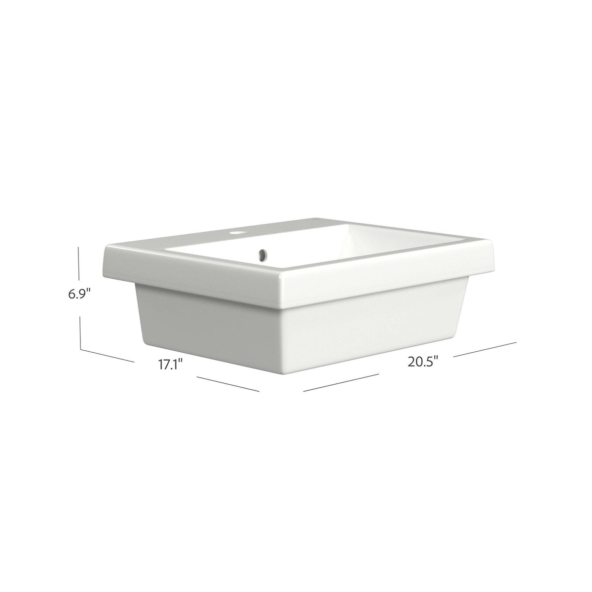 Camilla Semi-Recessed Sink |  Sink |  Cheviot USD |  Cheviot.