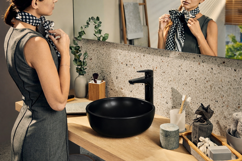 Matte Black Cheviot 1241 Sisko Vessel Sink