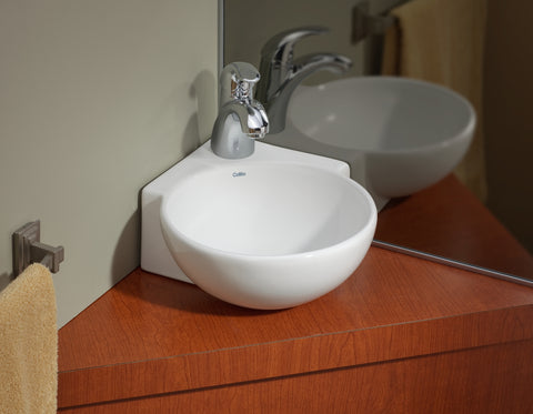 Corner Wall-Mount Sink