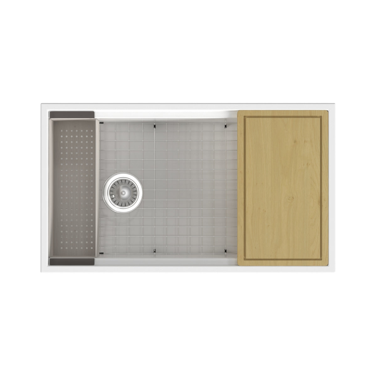 Ducasse Fireclay Kitchen Workstation |  Kitchen Sink |  Cheviot USD |  Cheviot.