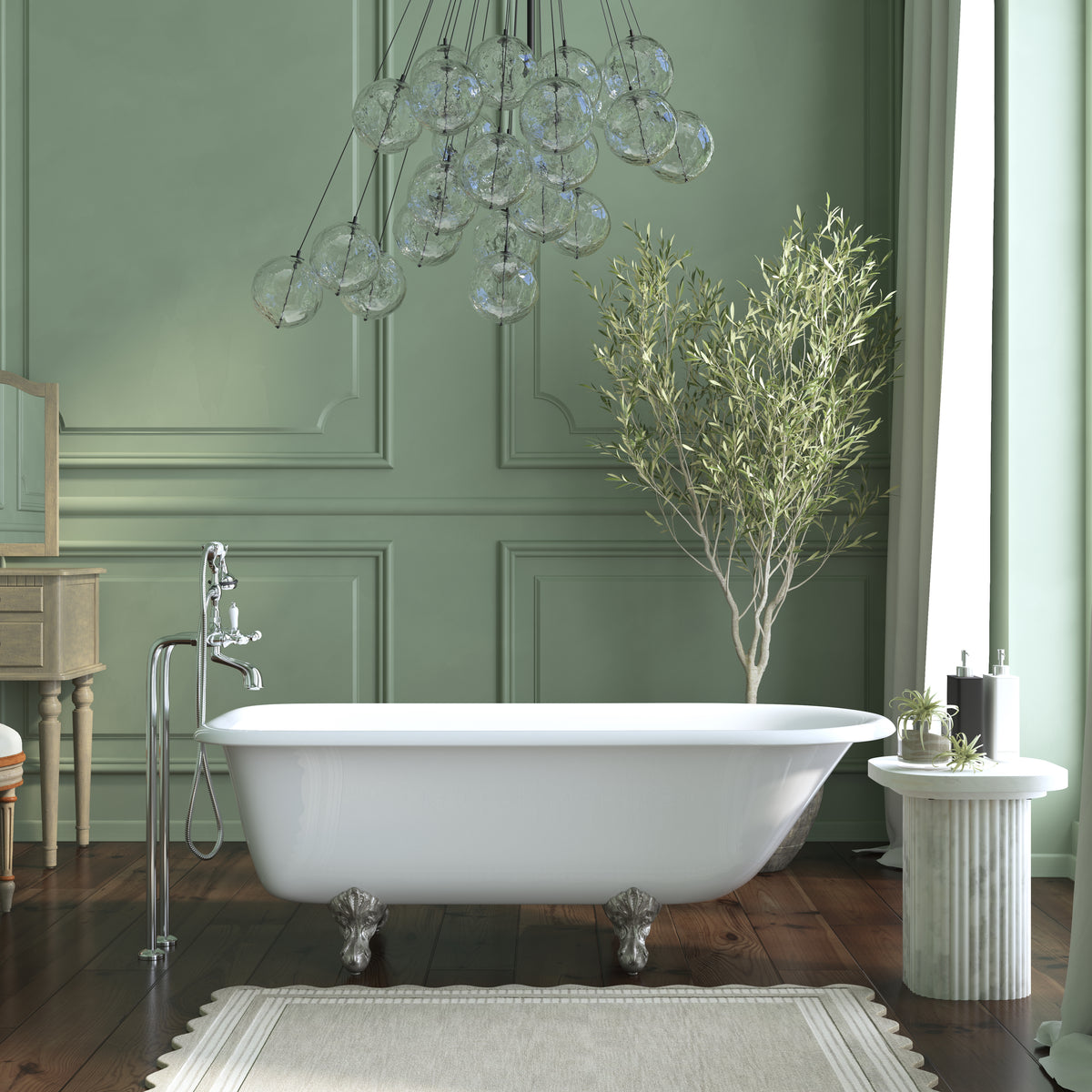 Traditional Cast Iron Bathtub |  Bathtub |  Cheviot USD |  Cheviot.