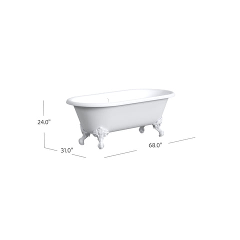 Regal Cast Iron Bathtub