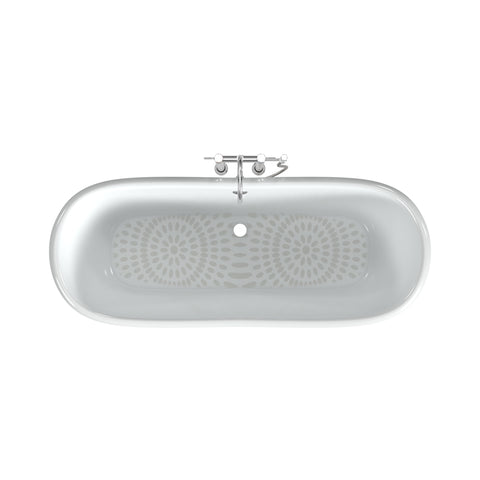 Balmoral Cast Iron Bathtub with Burnished Iron Exterior