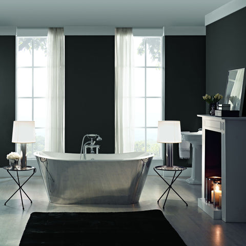 Master Collection Iris Cast Iron Bathtub
