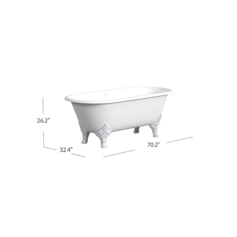 Carlton Cast Iron Bathtub