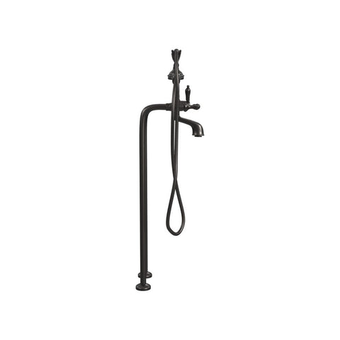 Free-Standing Tub Filler with Hand Shower, All Metal Accents |  Faucet |  Cheviot USD |  Cheviot.