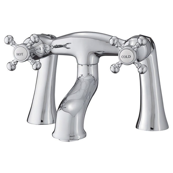 Deck Mount Tub Filler, 7" Spread