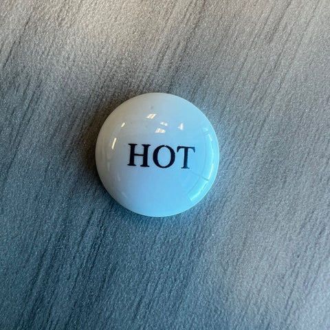 Replacement Hot & Cold Index Buttons – #5100 Series Tub Fillers