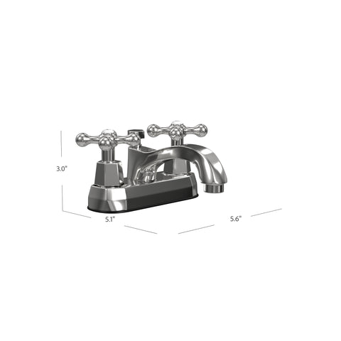 Centreset Lavatory Faucet, Chrome