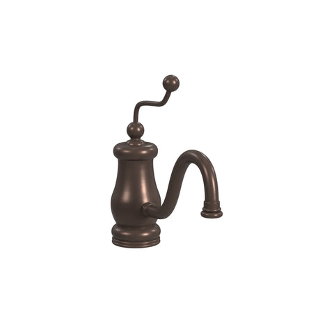 Thames Single Hole Lavatory Faucet, Antique Bronze