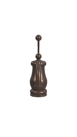 Thames Single Hole Lavatory Faucet, Antique Bronze