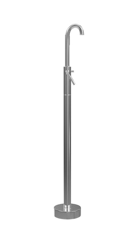 Contemporary Single Post Tub Filler with Hand Shower