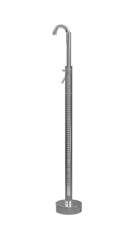 Contemporary Single Post Tub Filler with Hand Shower