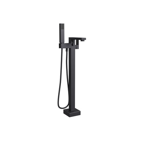 Square Tub Filler with Hand Shower