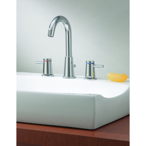 Contemporary Widespread Bathroom Sink Faucet