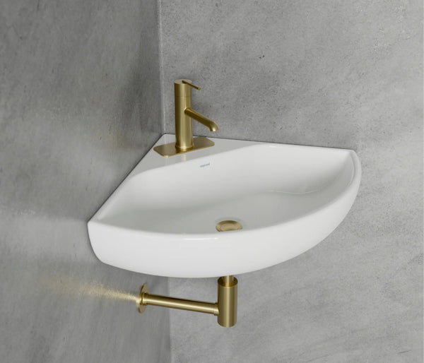 Angle Corner Wall Mount Sink | Cheviot Sinks