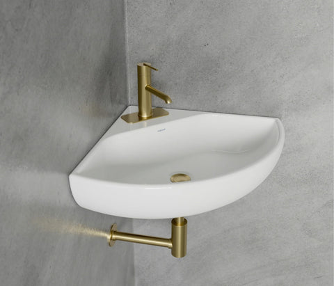 Angle Corner Wall Mount Sink | Cheviot Sinks