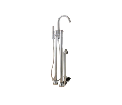 Contemporary Double Post Tub Filler with Hand Shower |  Faucet |  Cheviot USD |  Cheviot.